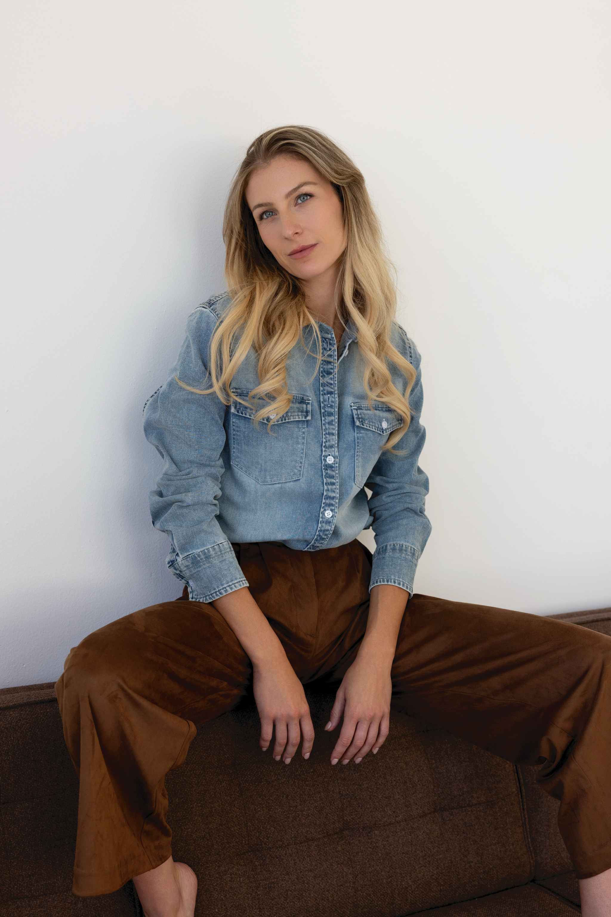 Monroe Vegan Suede Trousers