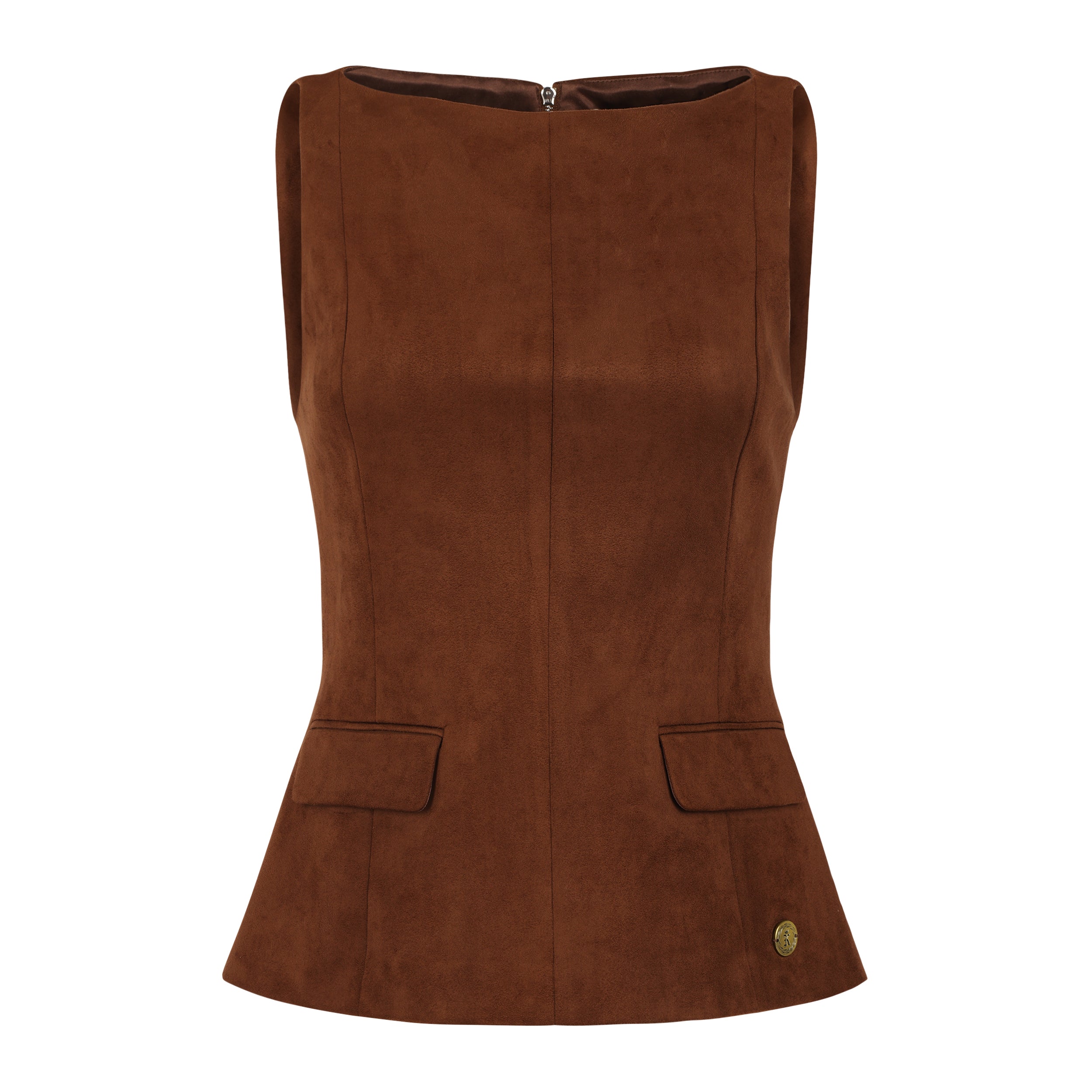 Astrid Vegan Suede Tank