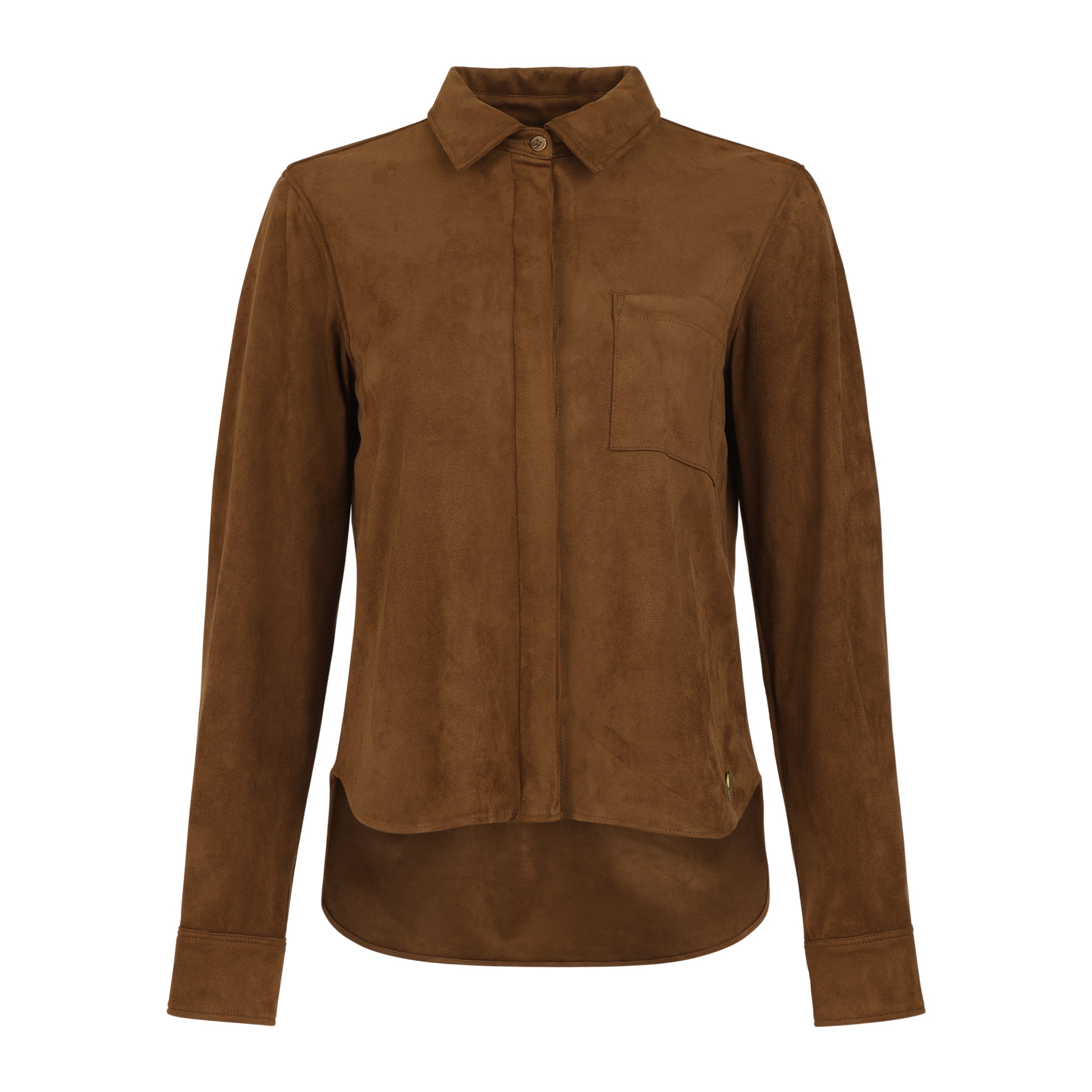 Celine Vegan Suede Shirt