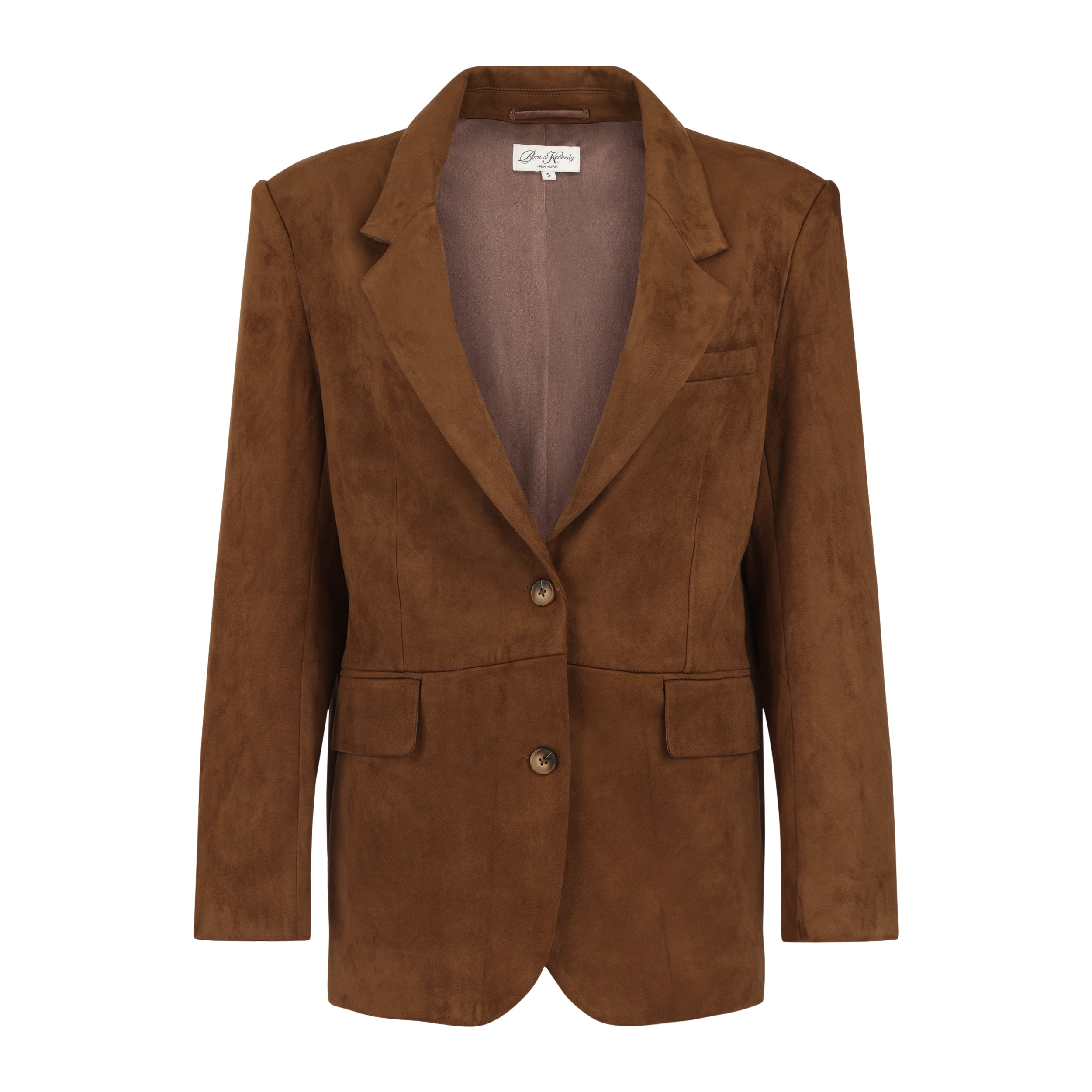 Hudson Vegan Suede Blazer