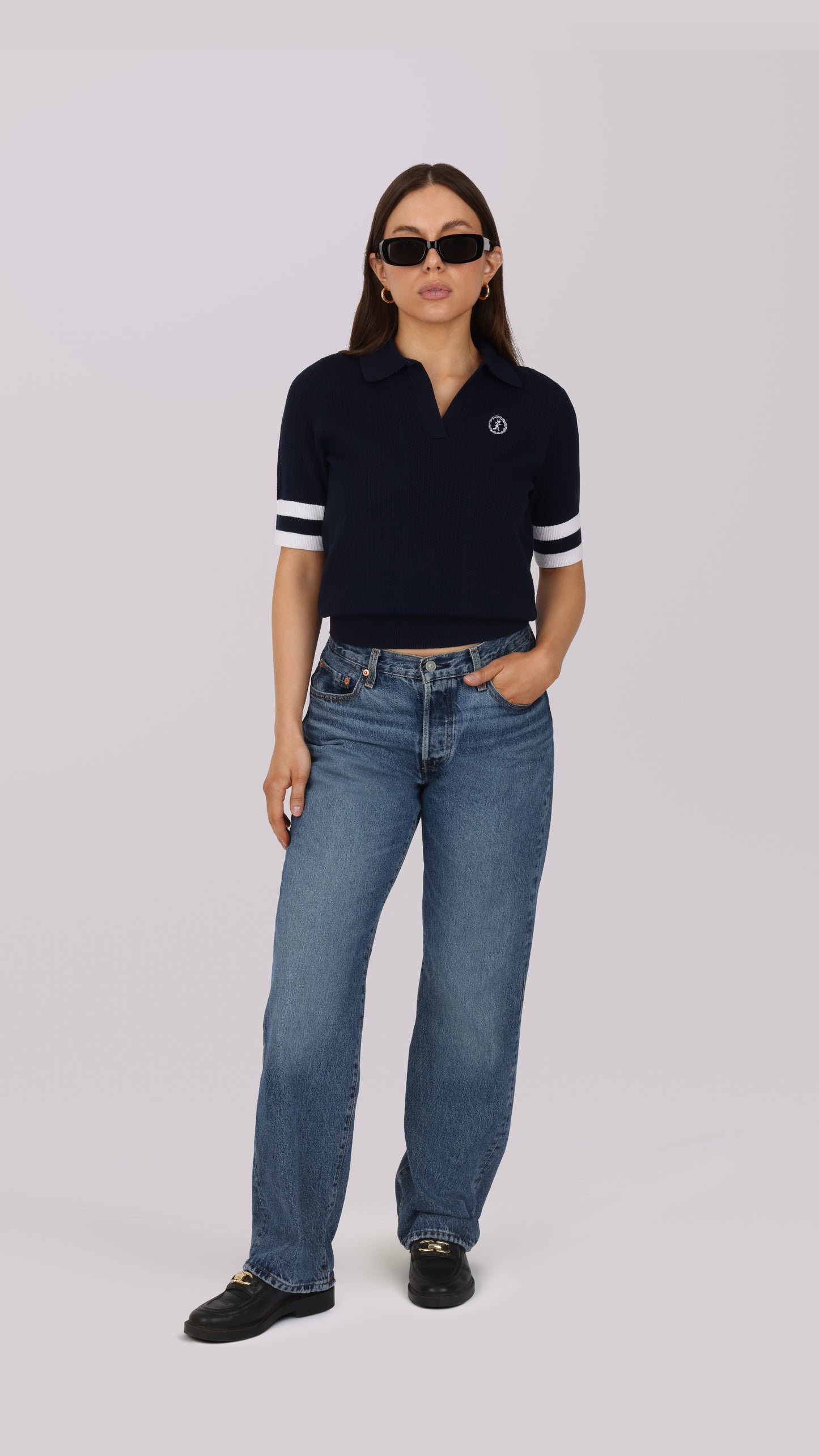 Huntley Knit Polo