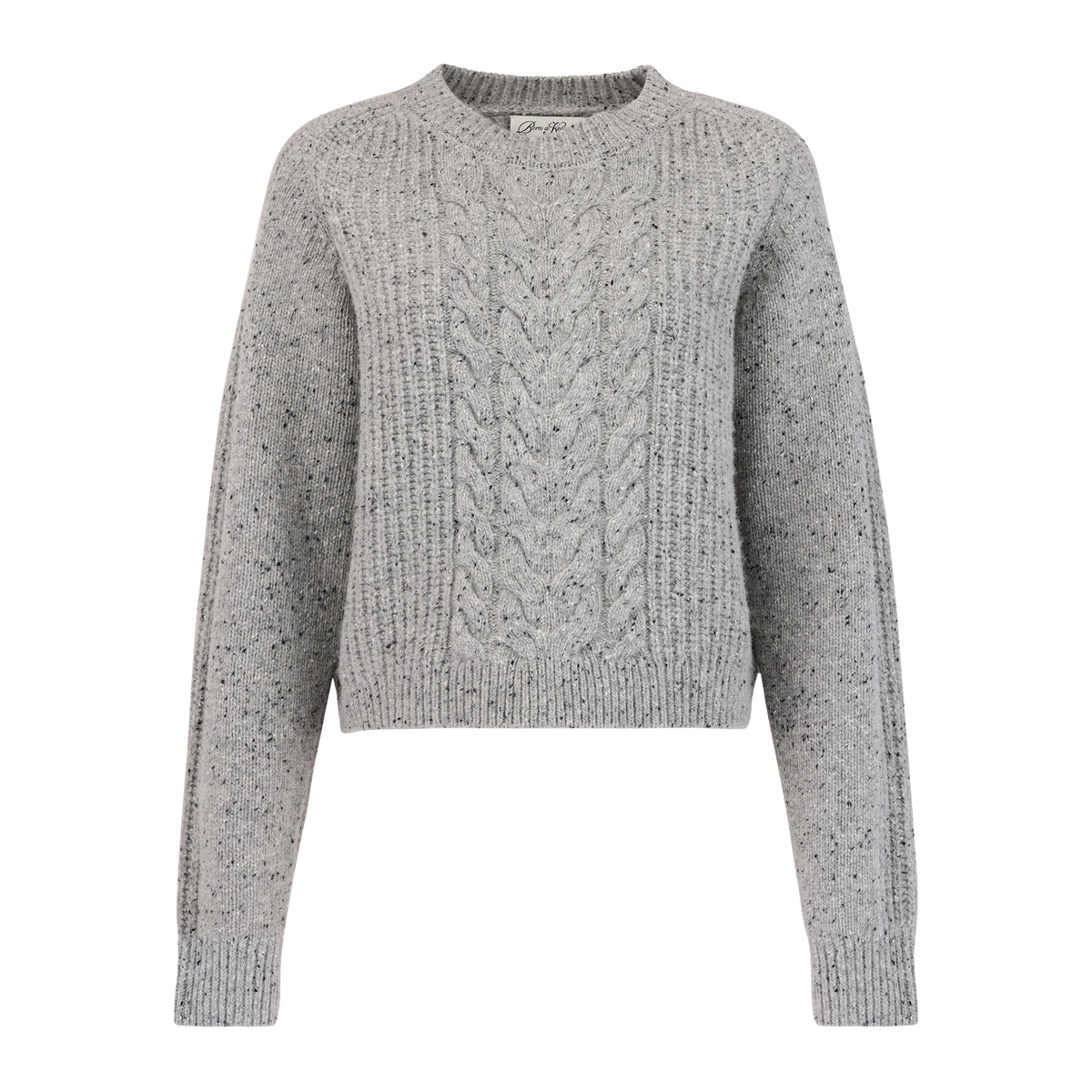 FISHER CABLE KNIT SWEATER