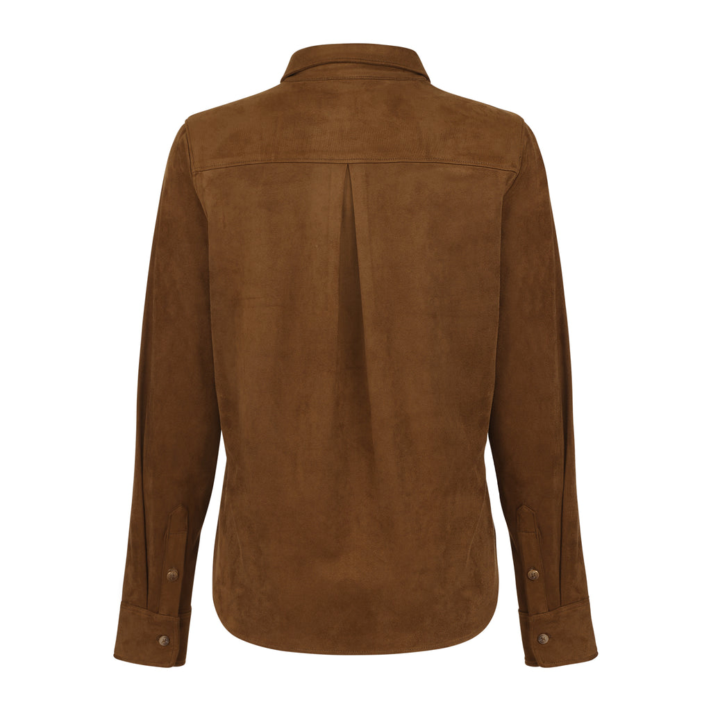Celine Vegan Suede Shirt