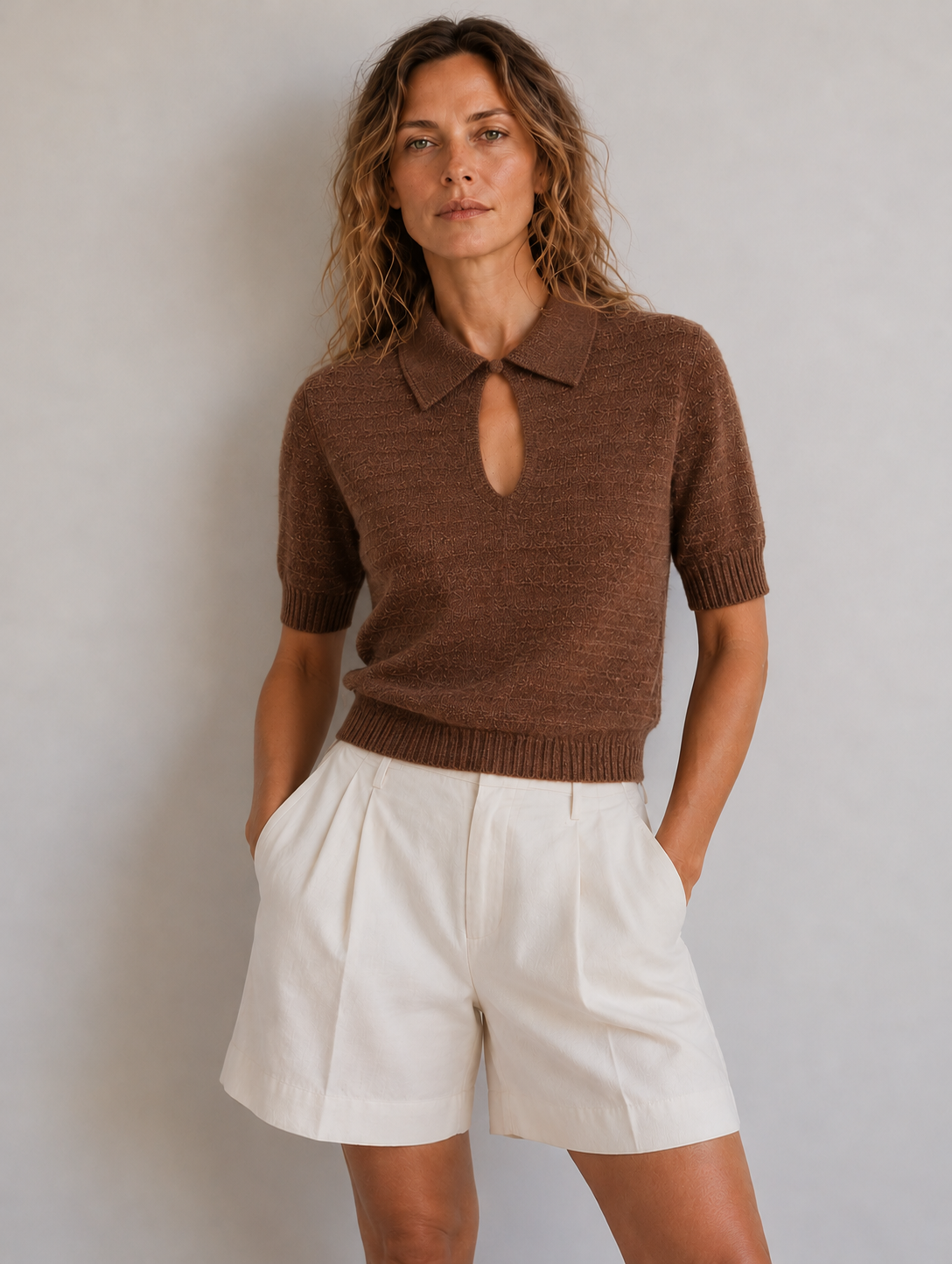 MARA CASHMERE POLO