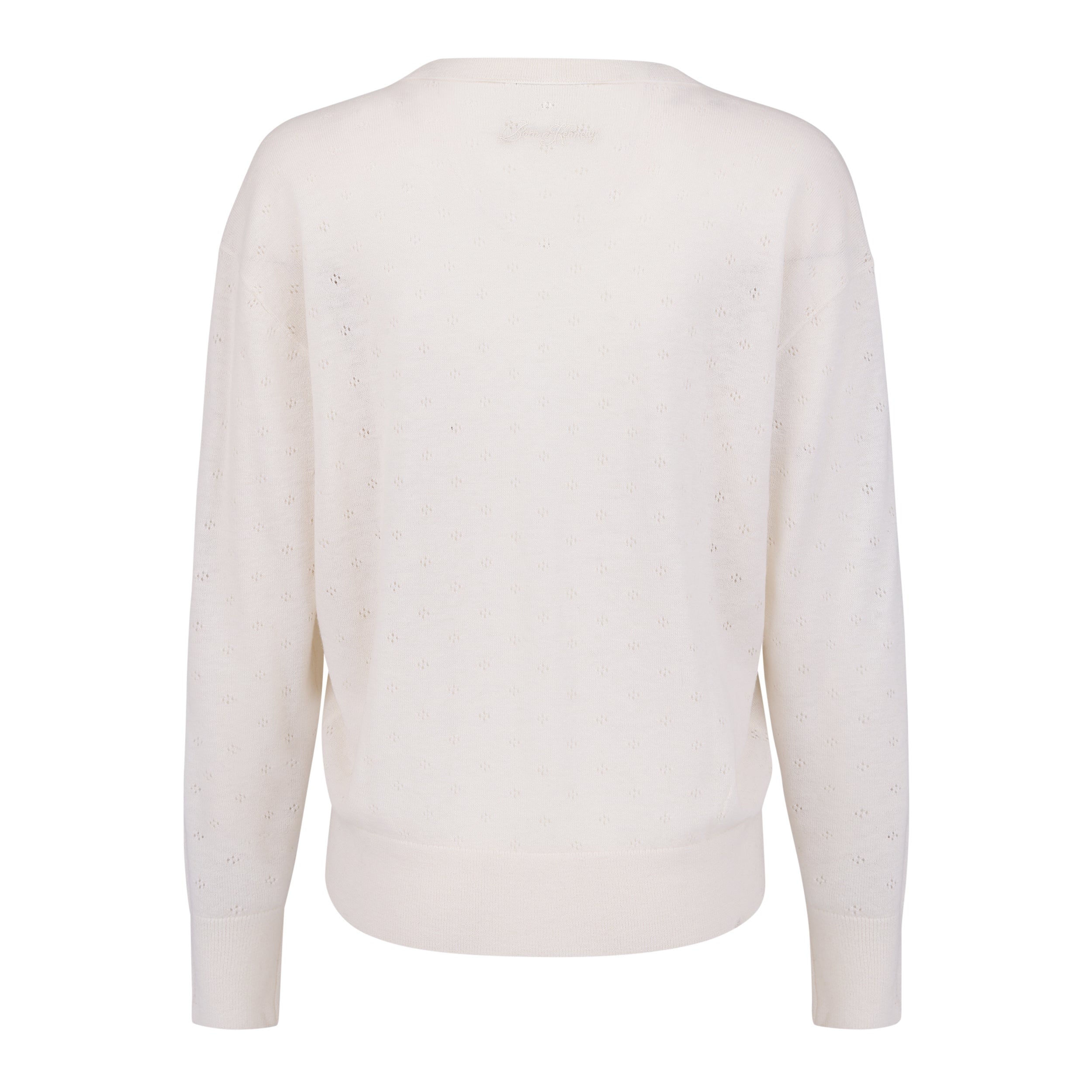 Nora Pointelle V-Neck