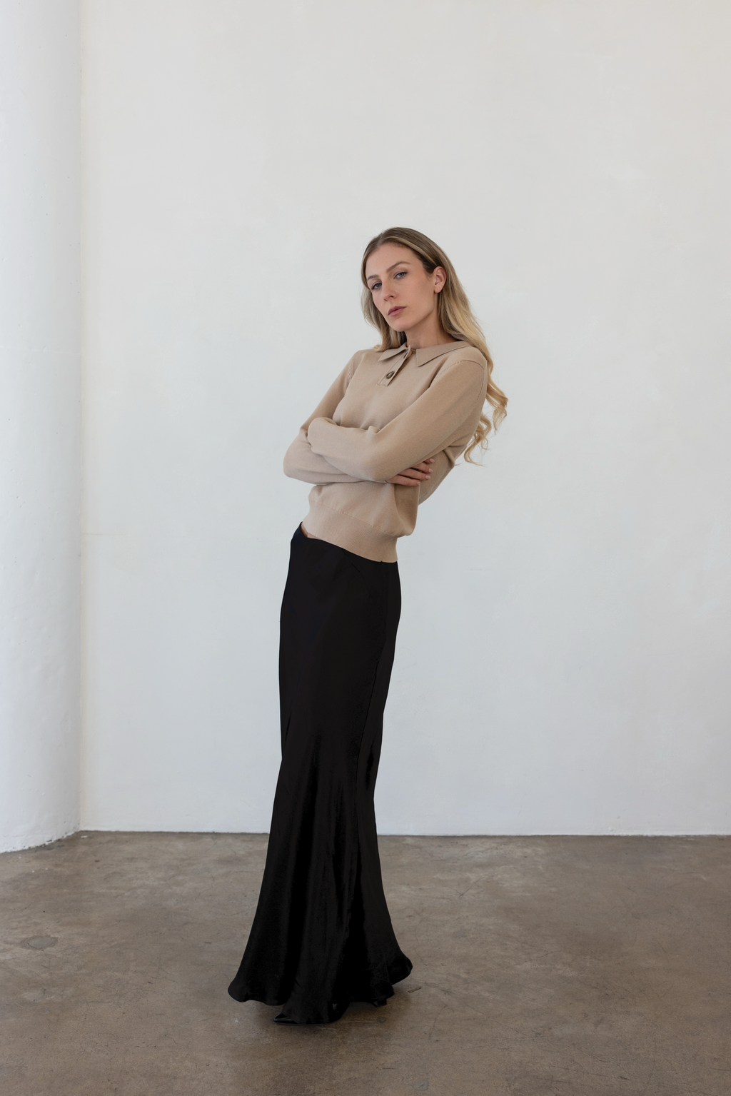 MARGOT LONG SLEEVE POLO