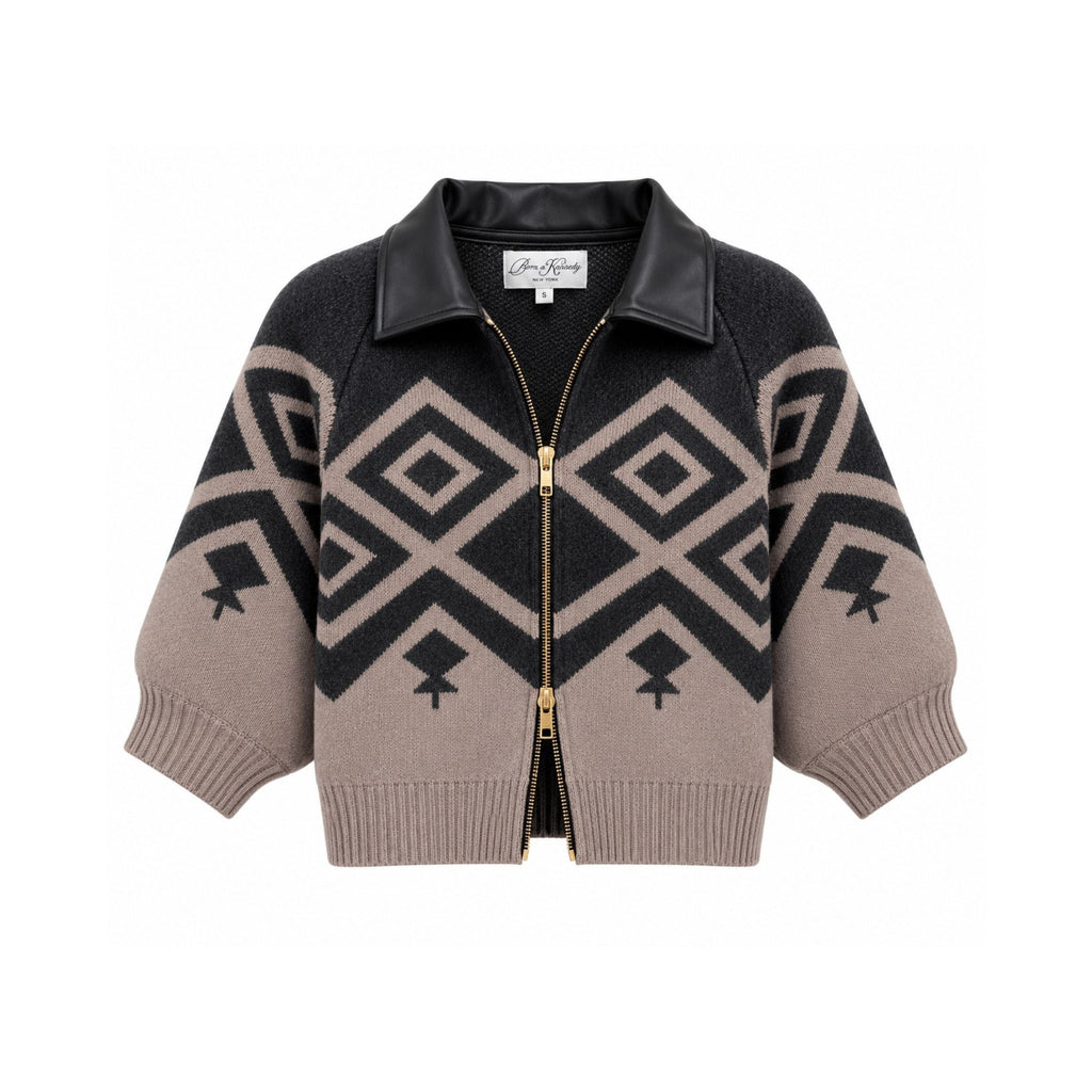 Louisa Zip Up Cardigan