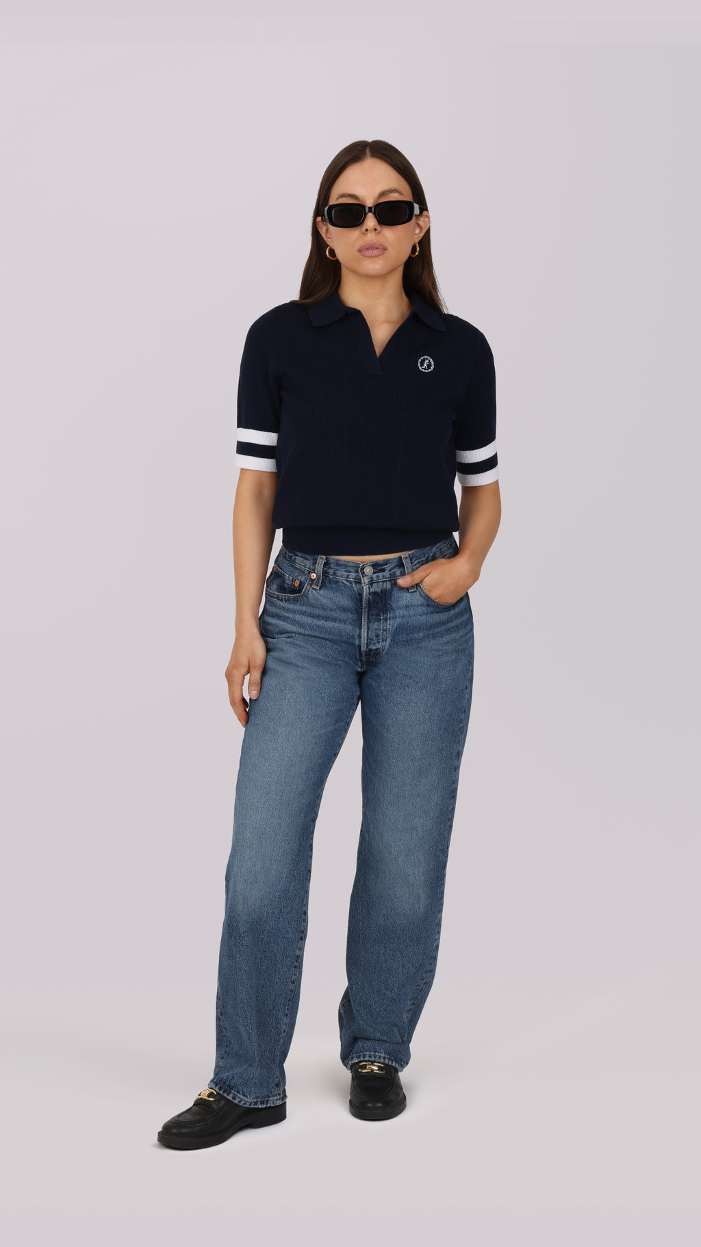 Huntley Knit Polo